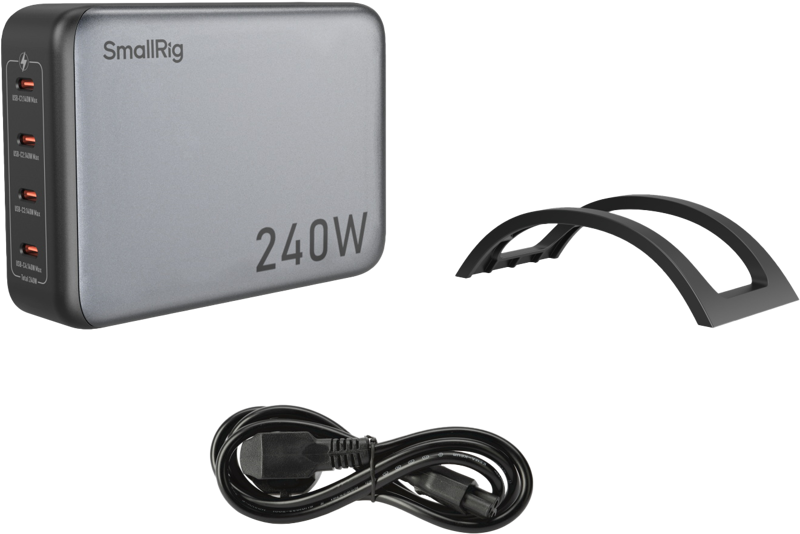 SmallRig 240W 4-Port PD Power Adapter