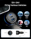 130W Car Charger