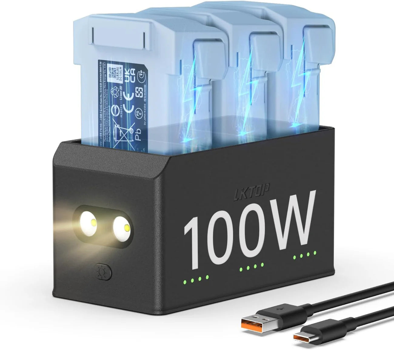 100W Multi-Charging Hub - Mini 5,4 & 3 series