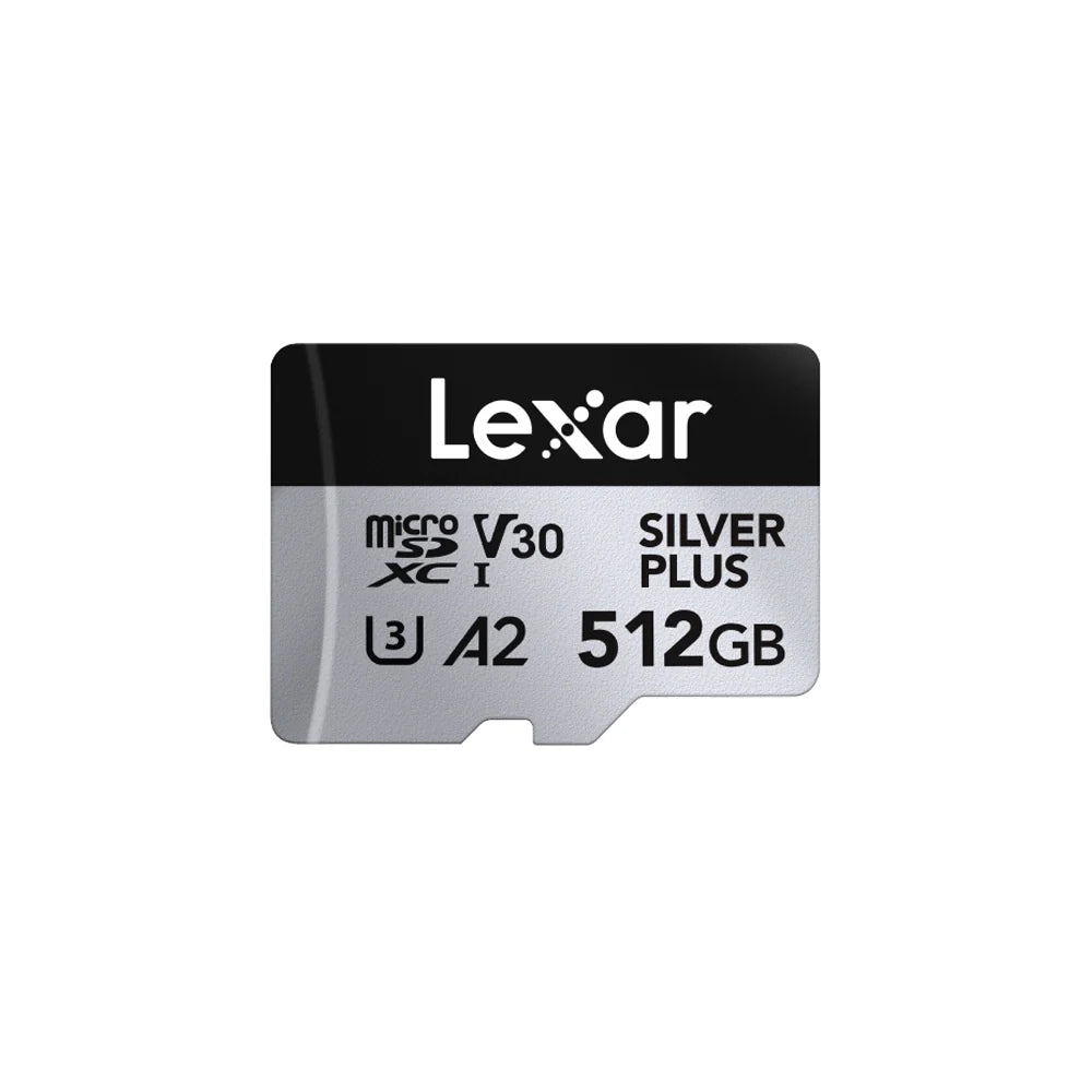 LEXAR Silver Plus microSD Card - 64/128/256GB