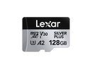 LEXAR Silver Plus microSD Card - 64/128/256GB