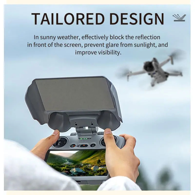 STARTRC 2 in 1 Sunhood Screen Protector fyrir DJI RC 2