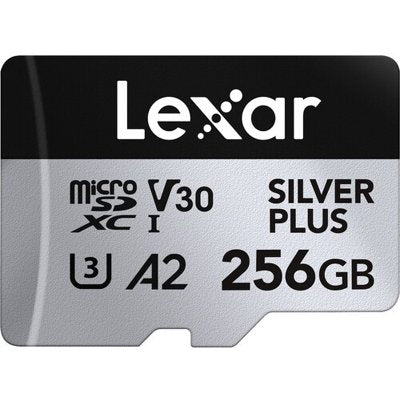 LEXAR Silver Plus microSD Card - 64/128/256GB