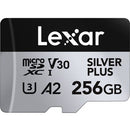 LEXAR Silver Plus microSD Card - 64/128/256GB