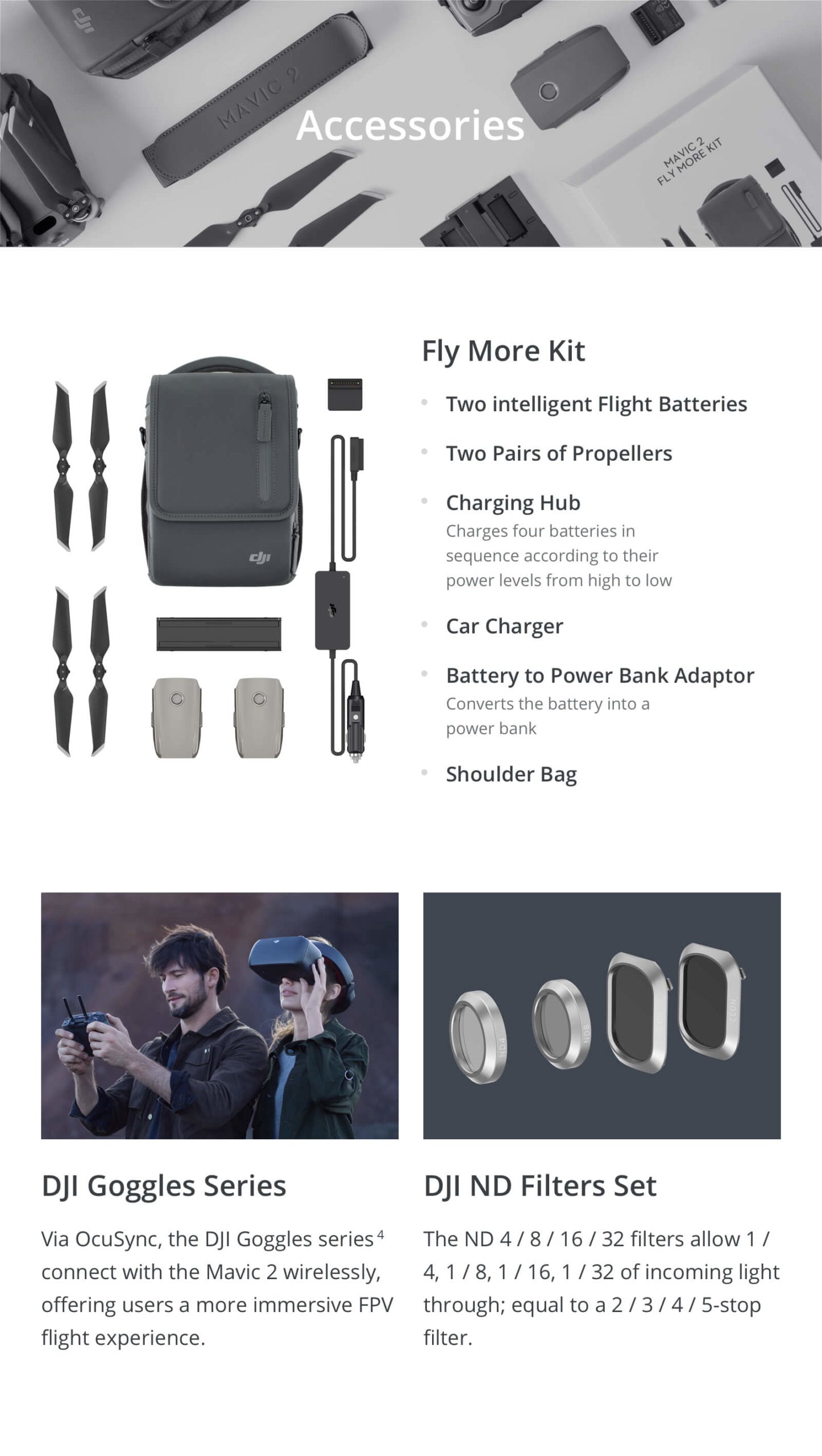 Mavic 2 Fly More Kit